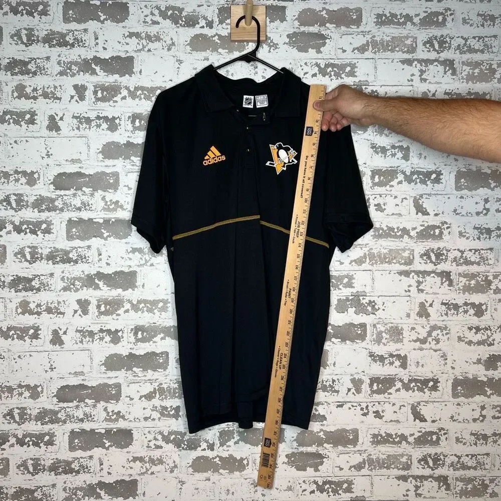 Adidas Pittsburgh penguins short sleeve poli